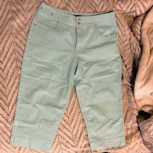 Light Blue Capri pants